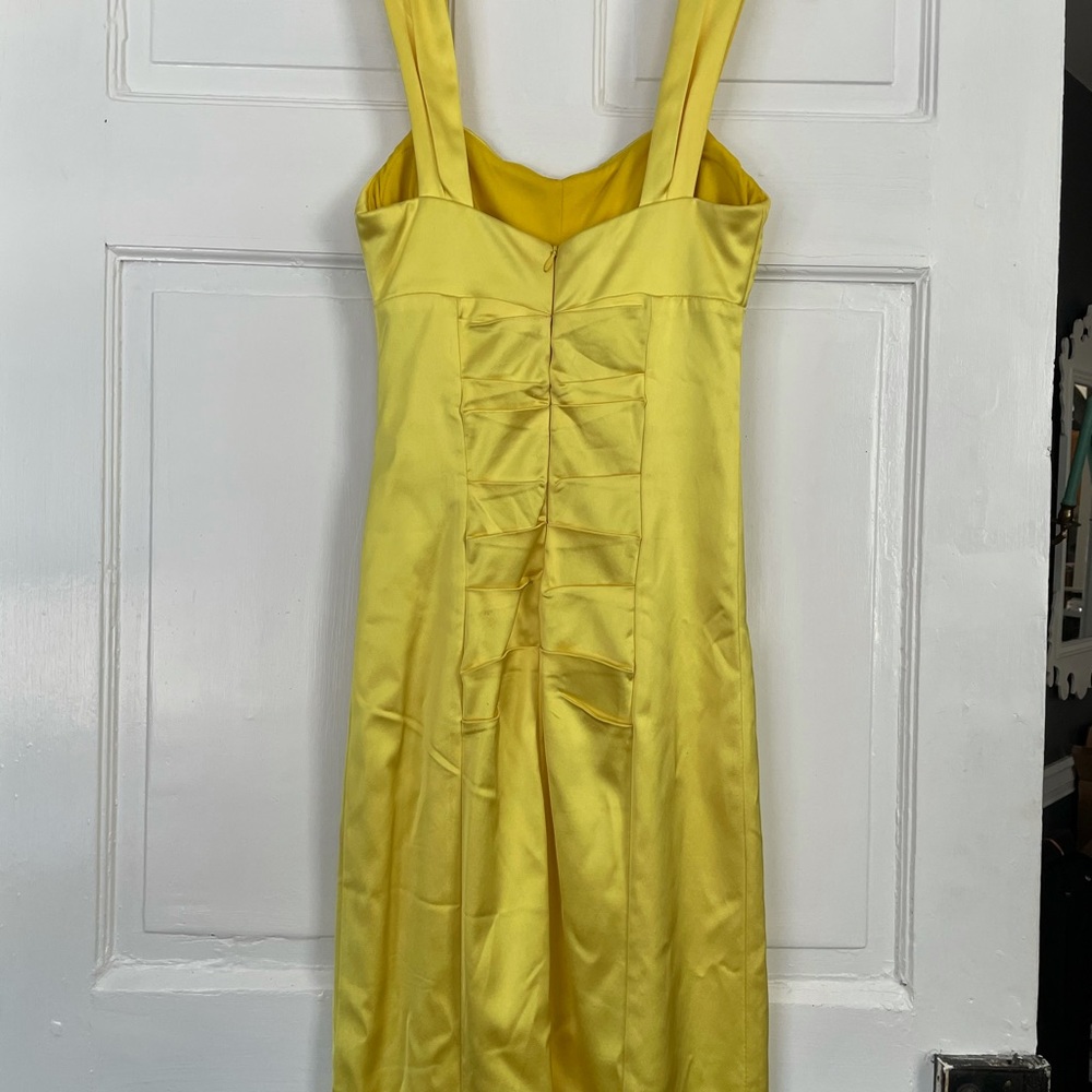 Caché size 2 yellow spring dress - Picture 8 of 13